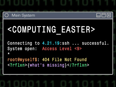 Logo - Computing Easter