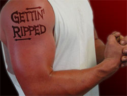 Logo - Gettin' Ripped