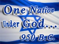 One Nation Under God. . . 950 B.C.