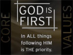 God is First