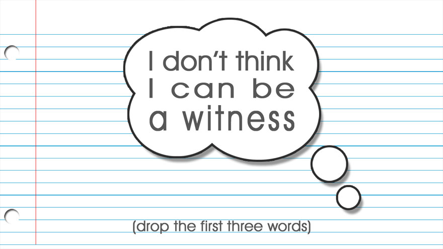 Logo - Be A Witness