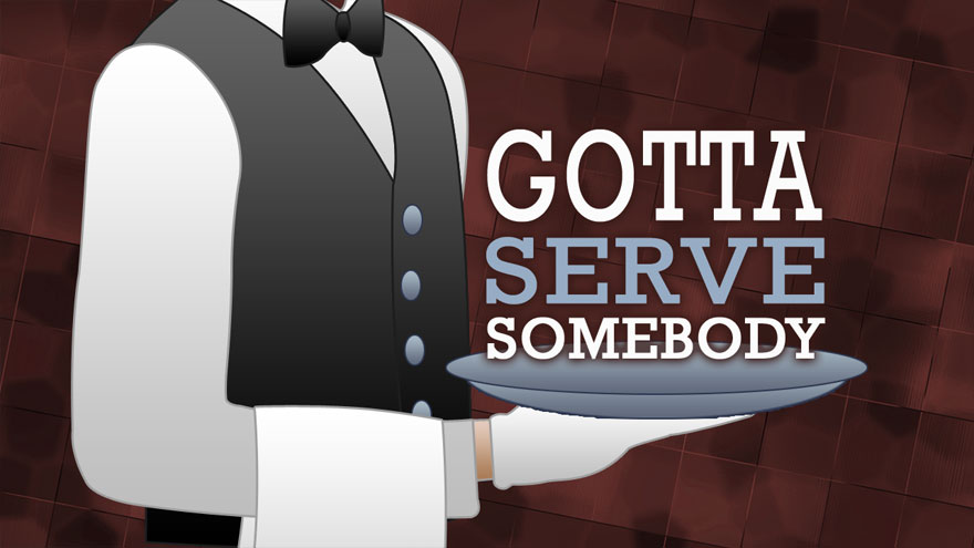 Logo - Gotta Serve Somebody