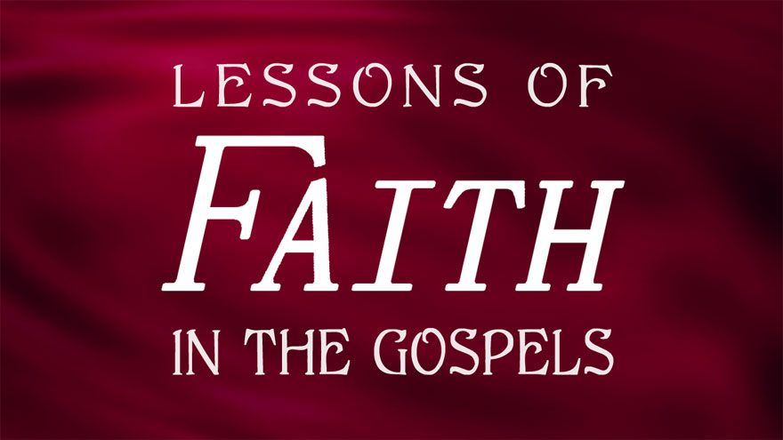 Logo - Lessons of Faith in the Gospels