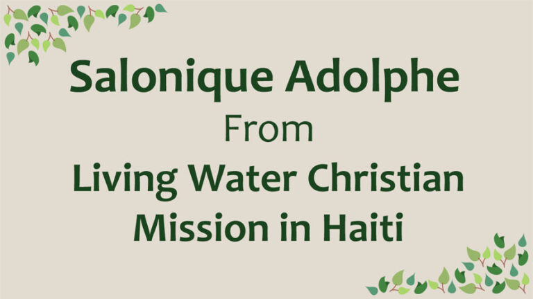 Logo - Living Water Christian Mission