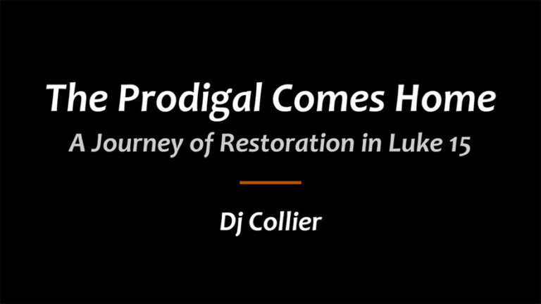 Logo - The Prodigal Comes Hom