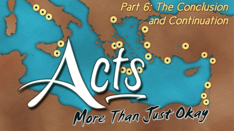 Logo - Acts - Part 6: The Conclusion and Continuation
